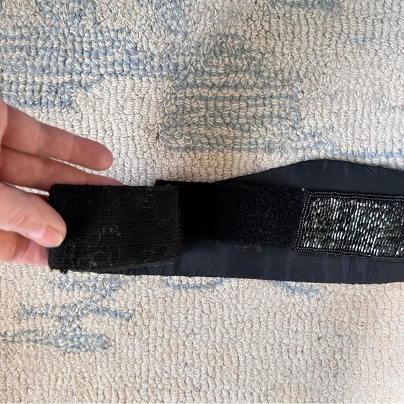 Vintage 80’s WHIMSIGOTH Beaded DISCO Belt-Intricate Bead Work Size Medium - Picture 4 of 8